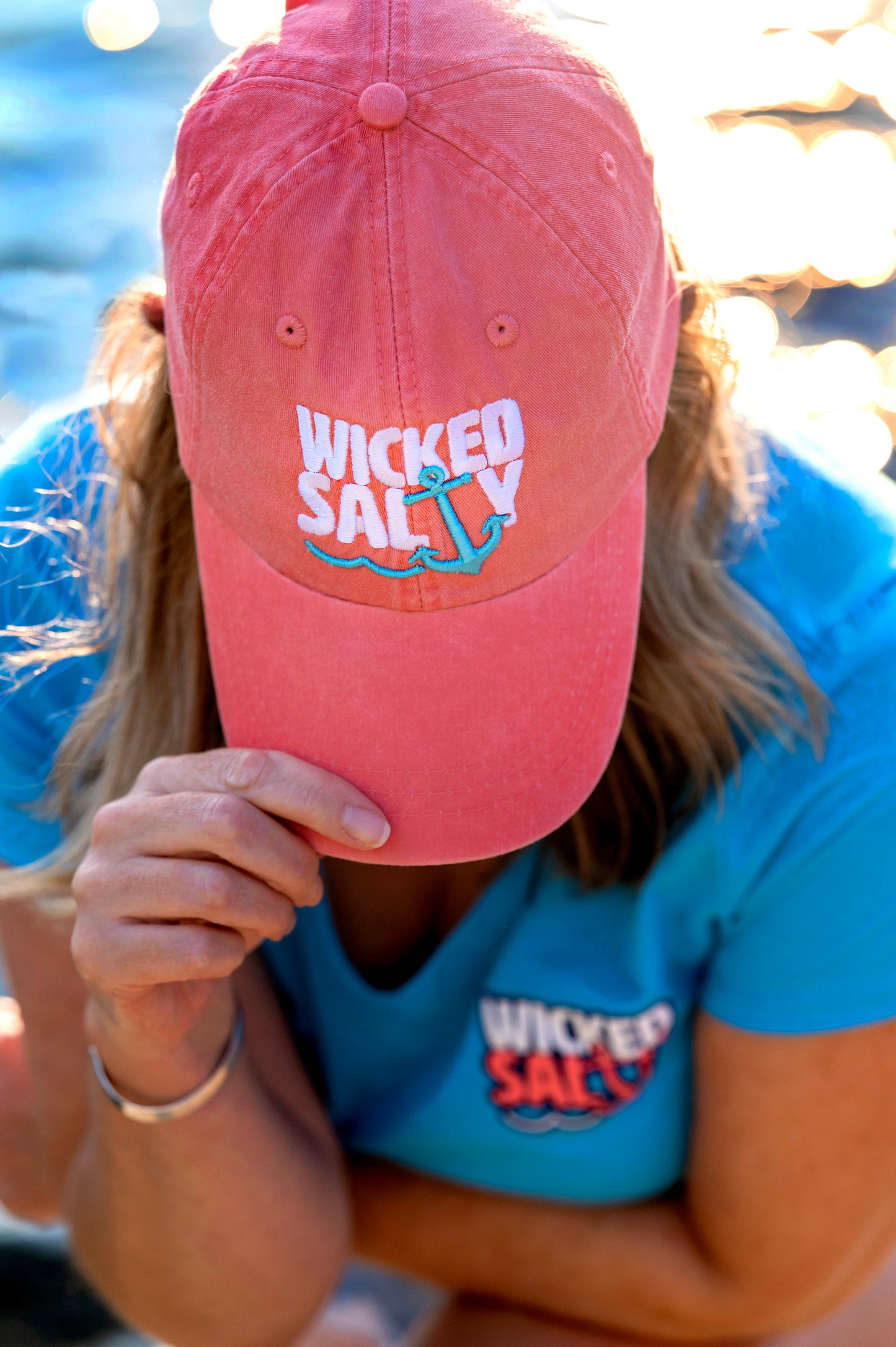 Wicked Salty Anchor Hat