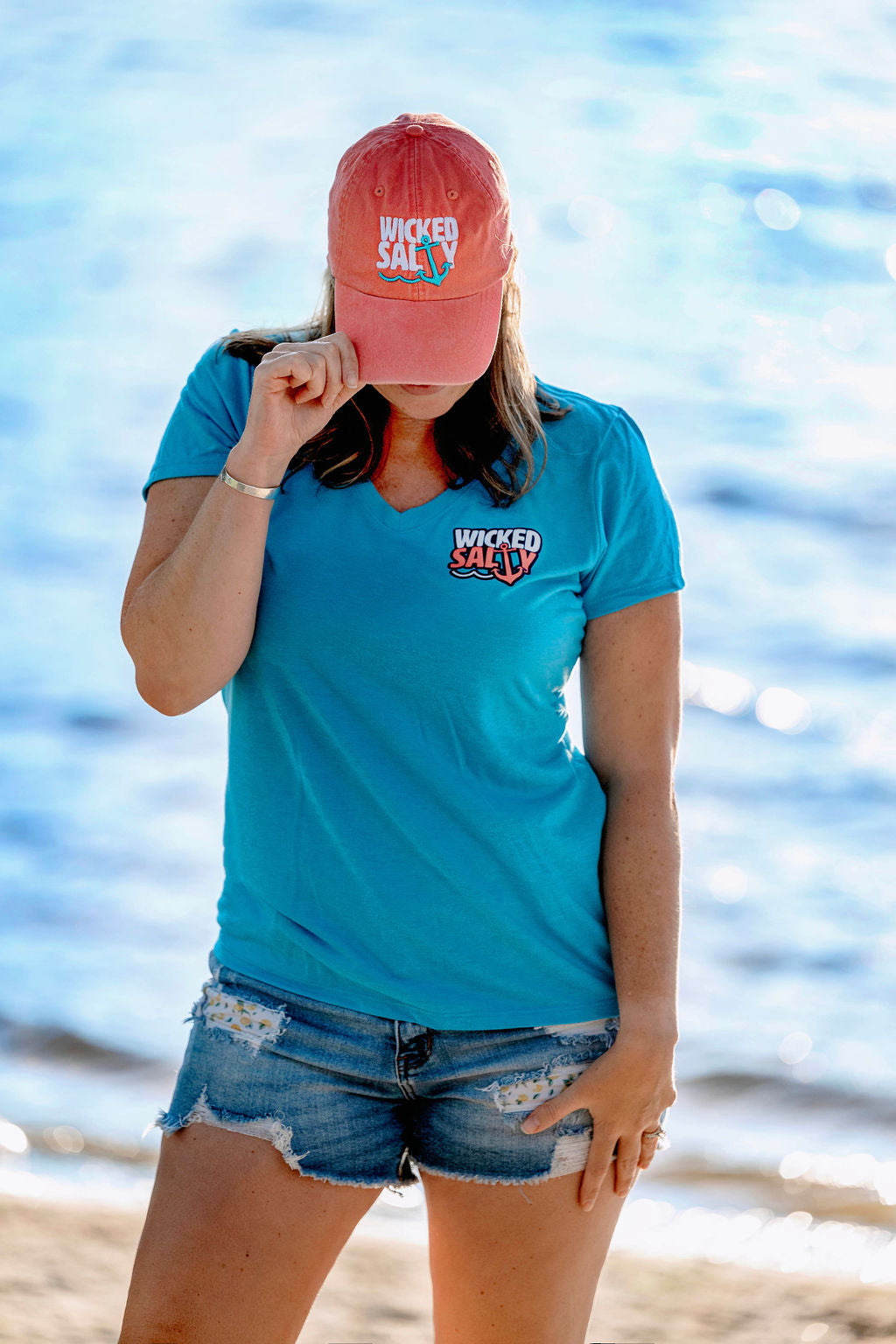 Wicked Salty Anchor Hat